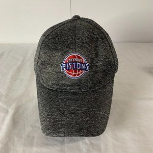 New Era Detroit Pistons 9Twenty NBA Adjustable Strapback Hat Cap Gray